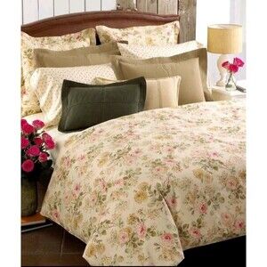 Ralph Lauren Woodstock Garden Floral Full/Queen Comforter Shabby Comforter